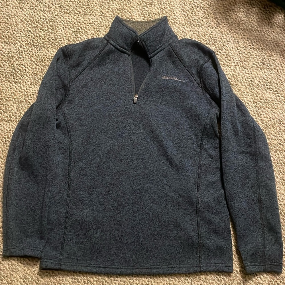 Eddie Bauer Quarter Zip Sweatshirt